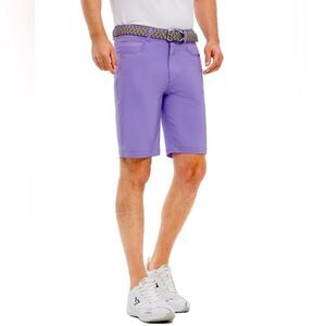 Maelreg Men’s Proflex Royal Blue Active Golf Casual Shorts Quick-dry